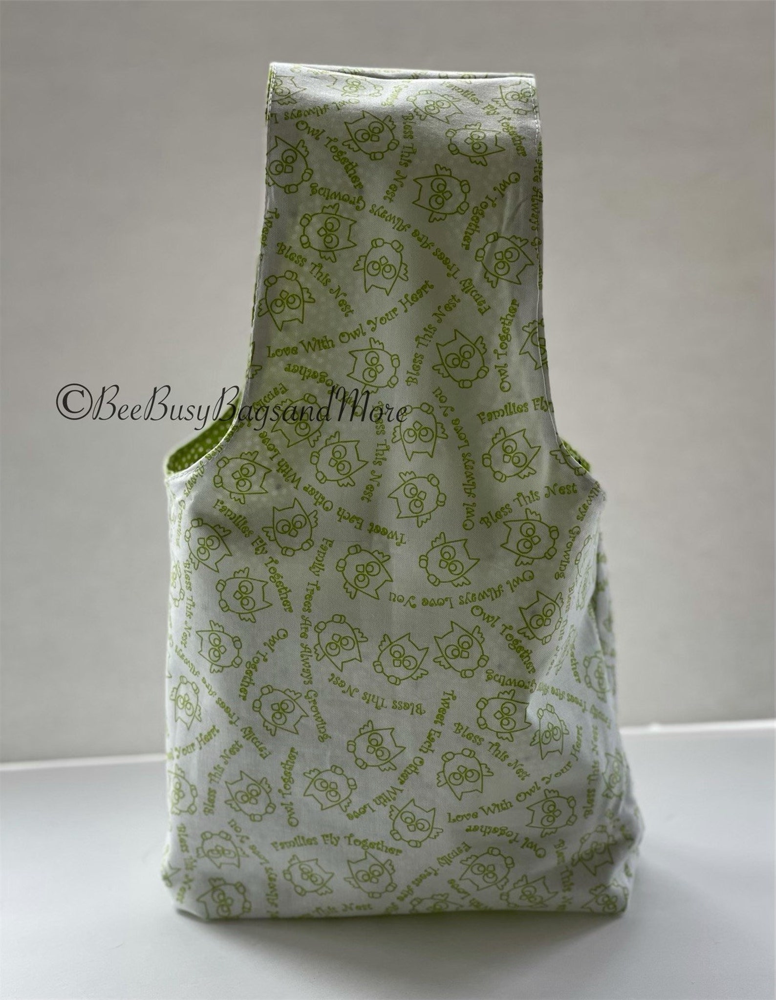 Reversible over the arm knitting bag crochet bag Japanese ...
