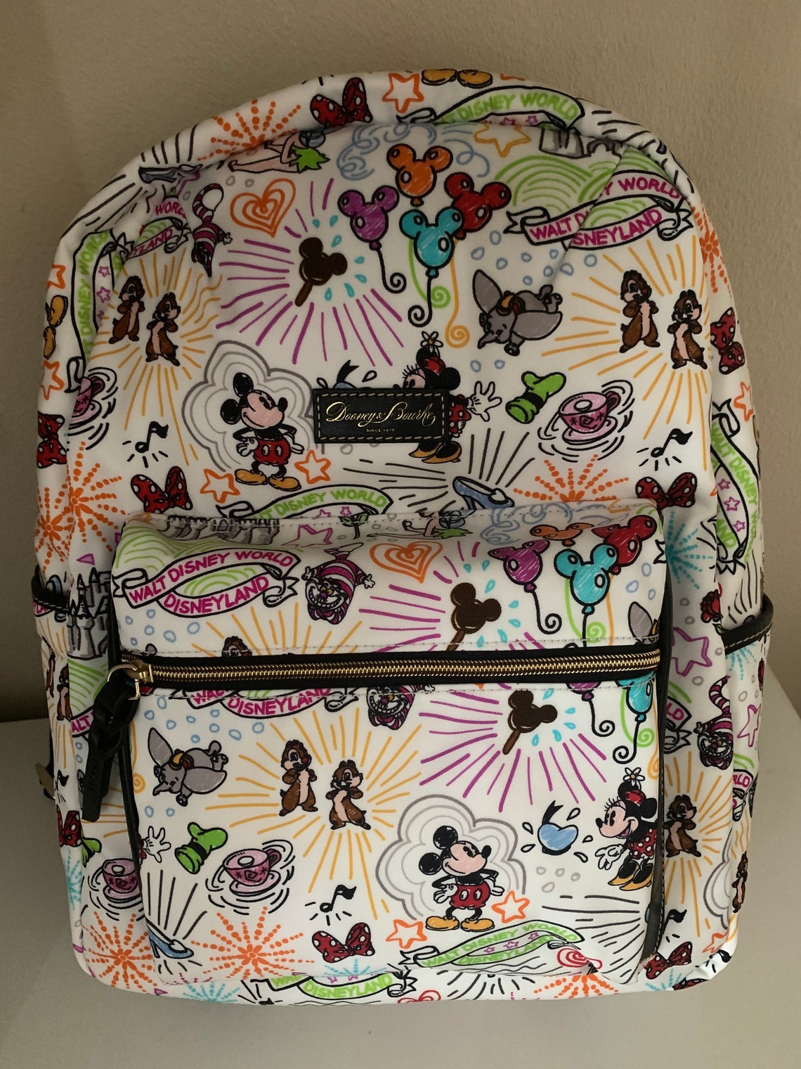 Disney Parks Sketch Backpack Dooney & Bourke Etsy