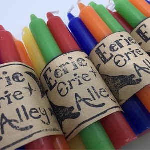 Ritual Chime Candle Bundles - 4 inch 7 Pieces - Chakra Set - Spell Kit Refills - Candle Magic Colors for Spell Casting - Witchy Supplies