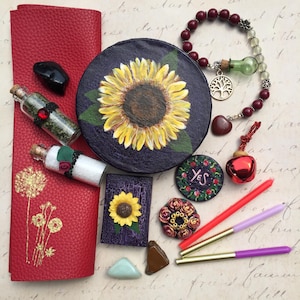 Lammas Deluxe Altaar Kit Lughnasadh Rituele Set Gaelic Pagan Alter Lughnasa Traditionele Hekserij Natuurlijke Hekserij Wicca Oogst Magie