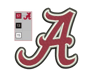 A Letter Embroidery Design Download 6 Sizes 9 Formats