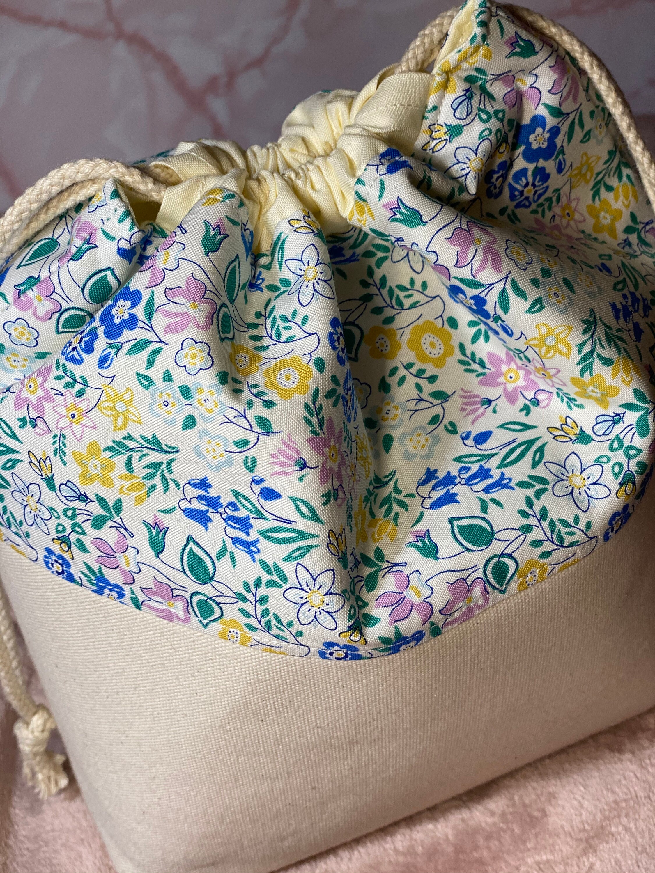 Hand Dyed Yarn / Spring Project Bag SPRING Etsy