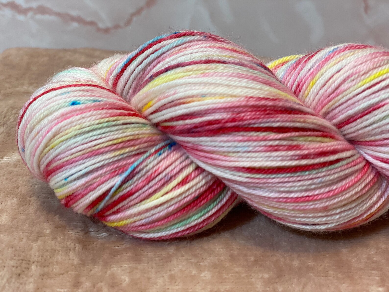 Hand Dyed Yarn CONFETTI Etsy