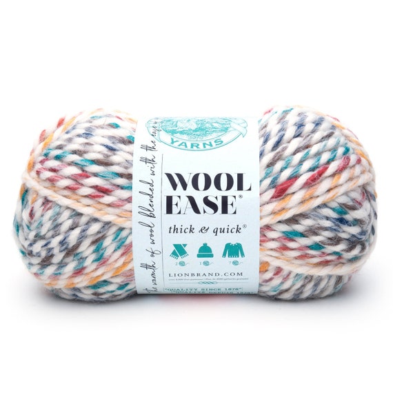 Lion Brand Wool Ease Thick & Quick Yarn - Hudson Bay