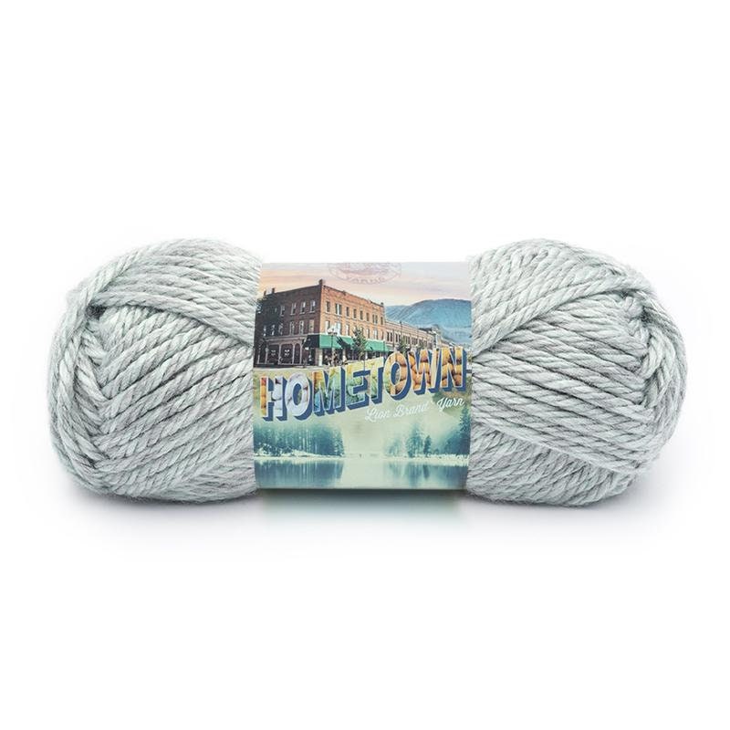 Lion Brand Yarn Hometown Cambridge Tweed Basic Super Bulky Acrylic  Multi-Color Yarn 3 Pack 