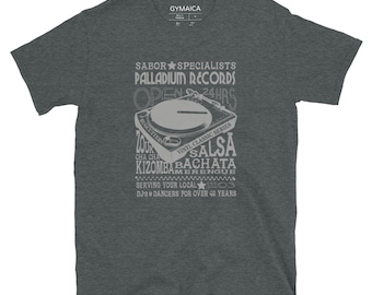 Sabor Stylists, Palladium T-shirt - Unisex Athletic Cut - Light gray  on your choice of t- Free Shipping