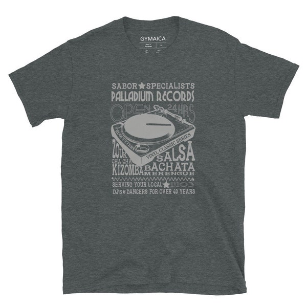 Sabor Stylists, Palladium T-shirt - Unisex Athletic Cut - Light gray  on your choice of t- Free Shipping