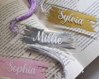 personalised bookmark, teachers gift,  birthday gift,  stocking filler, friend bookmark, Personalized kids bookmark, Personalized bookmark