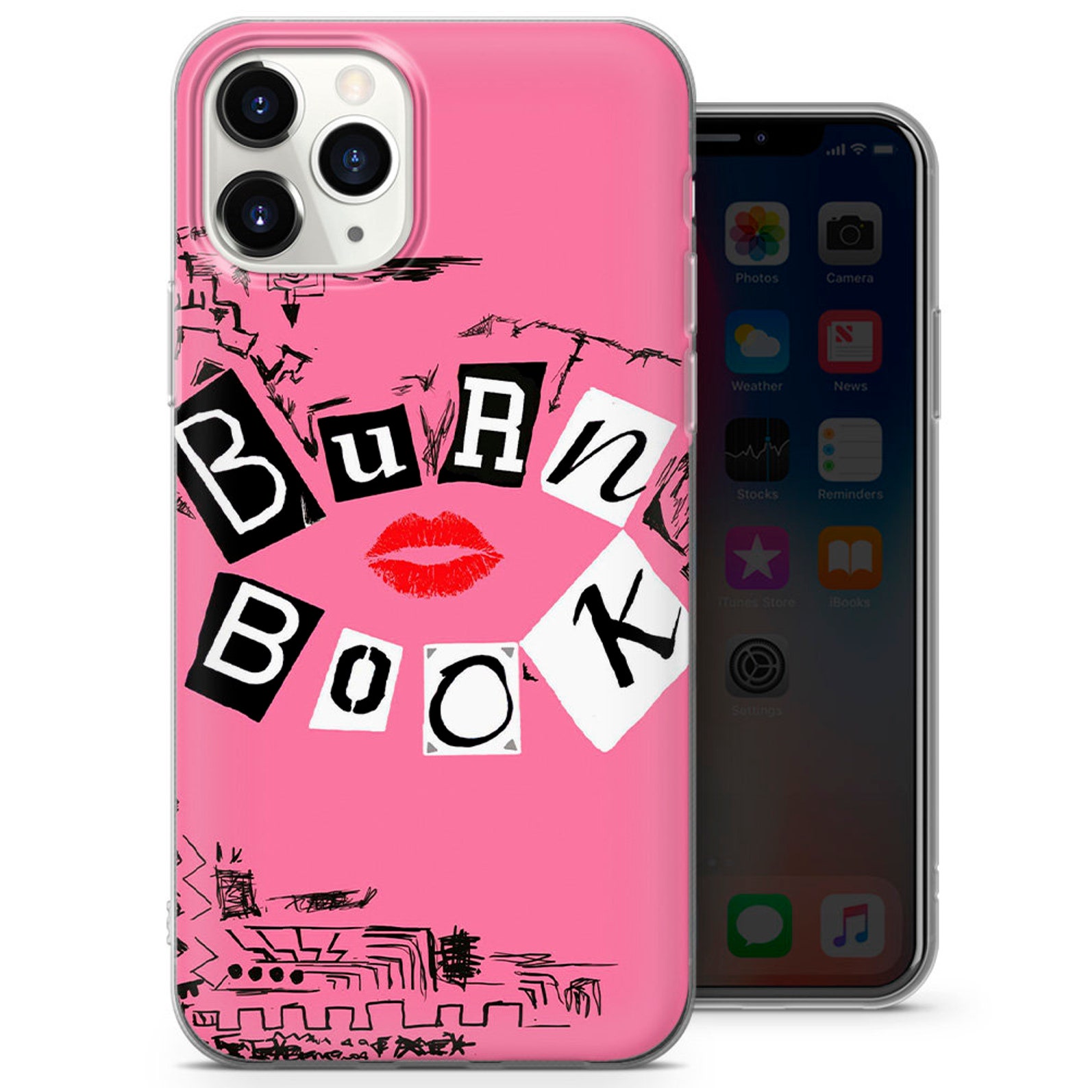 Mean Girls Phone case Aesthetic Clear Covers for iPhone 12 Etsy