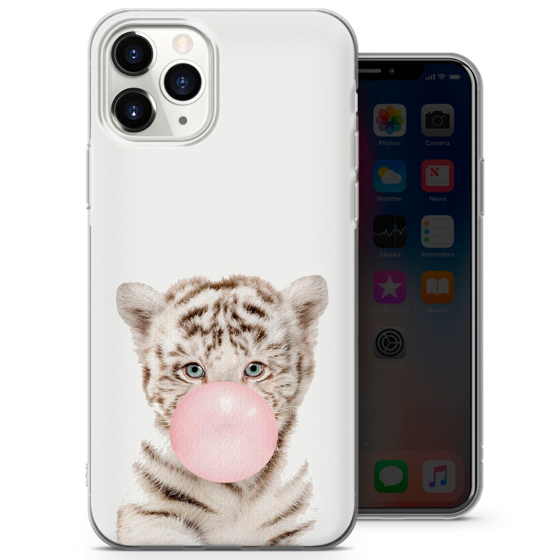 Cute Animal Phone Case Cat Cover for iPhone 12 Pro Max iPhone Etsy