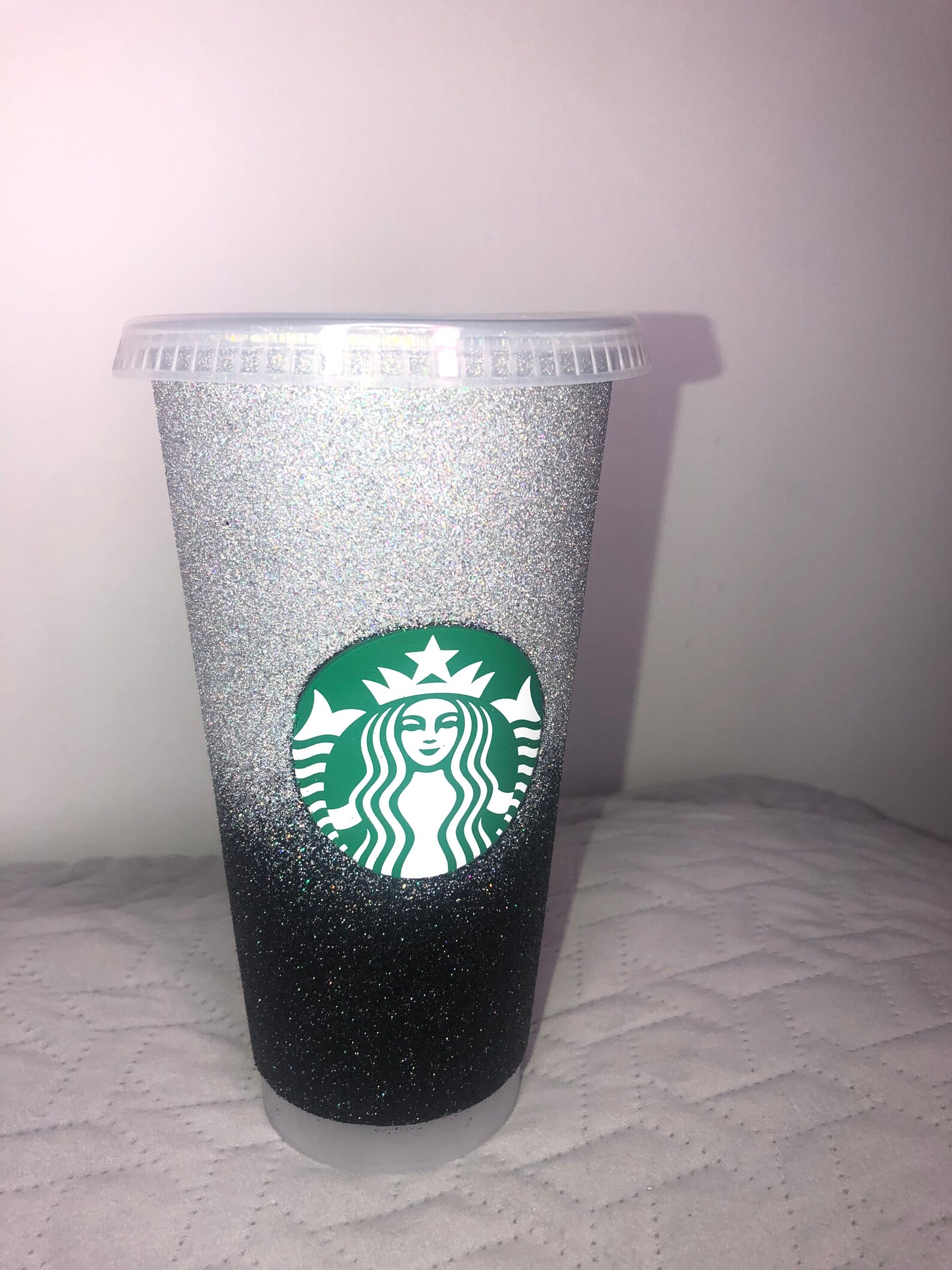 Glitter Sparkle Reusable Starbucks Cup Etsy