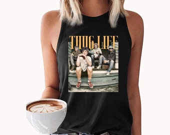 Golden Girls Thug Life Shirt, Tank Top, Golden Girls Lover Gift, 8.0.s TV Sitcom T-Shirt, Stay Golden Squad Tee, The Golden Girls Shir