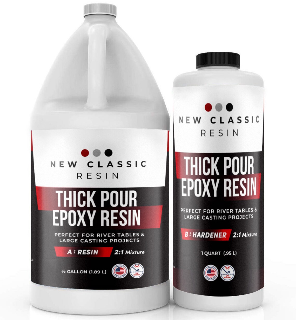 Thick Pour Epoxy Resin for Casting & River Tables .75 Gallon Etsy