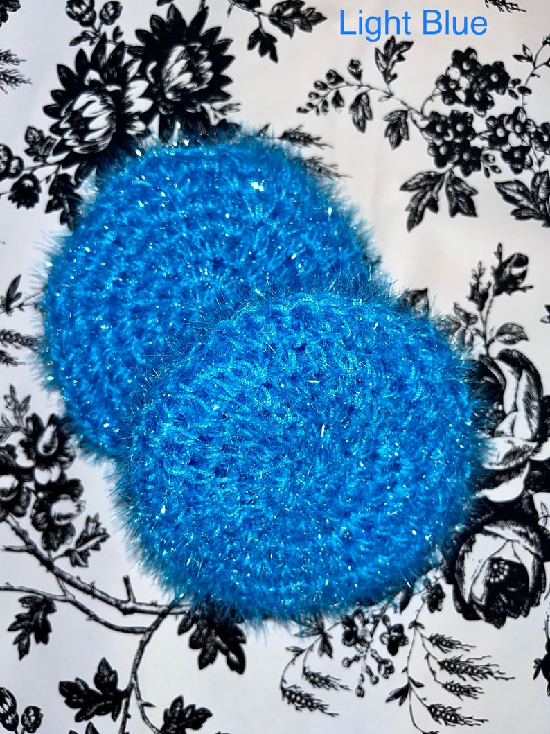Dish Scrubbers Light Blue