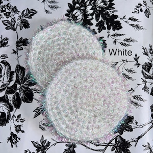Dish Scrubbers White