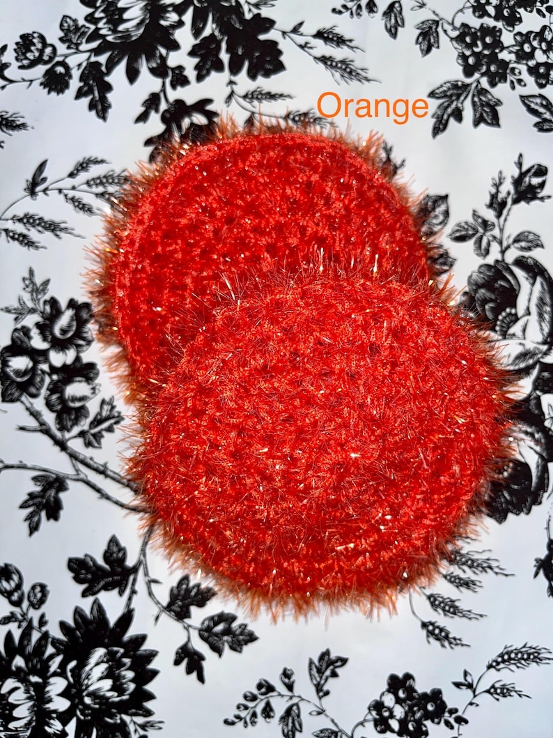 Dish Scrubbers Orange