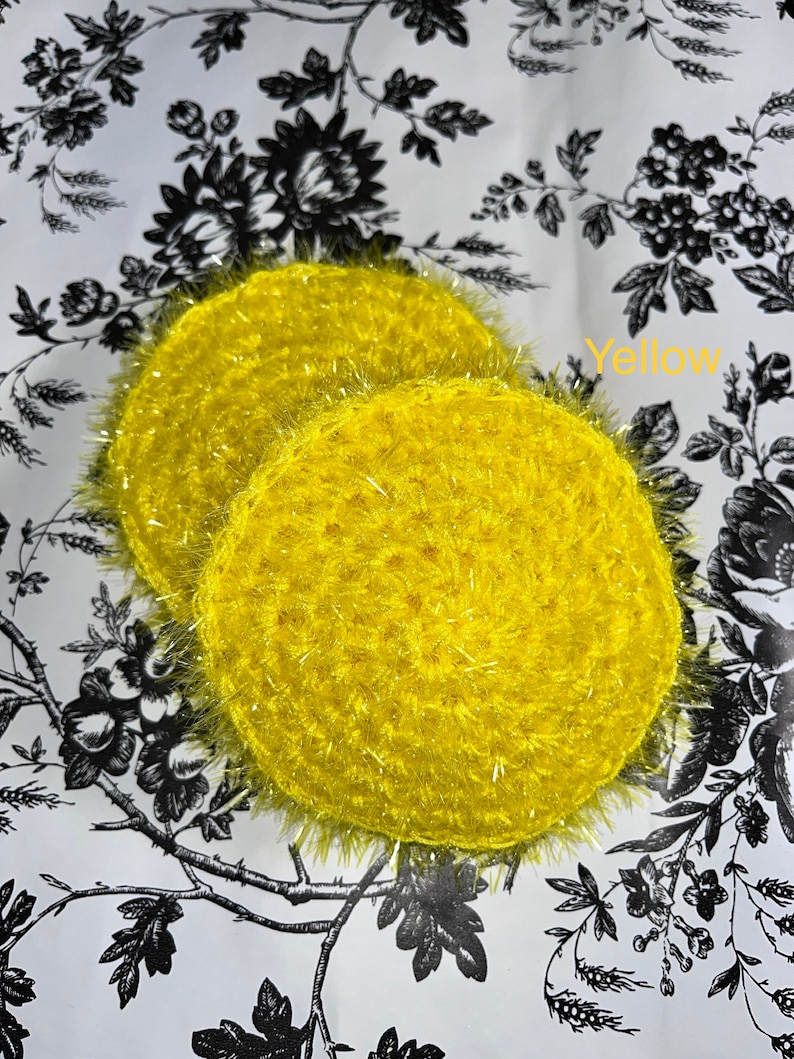 Dish Scrubbers Yellow