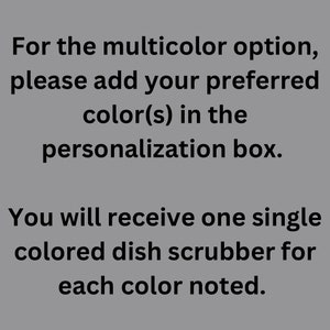 Dish Scrubbers Multicolor