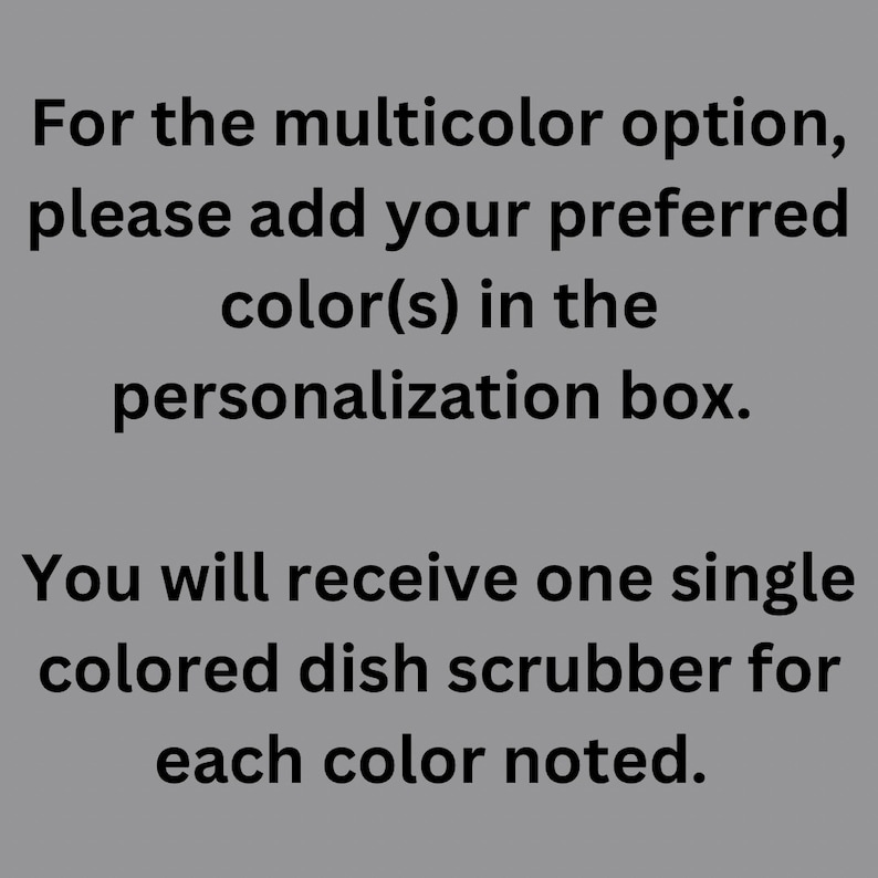 Dish Scrubbers Multicolor