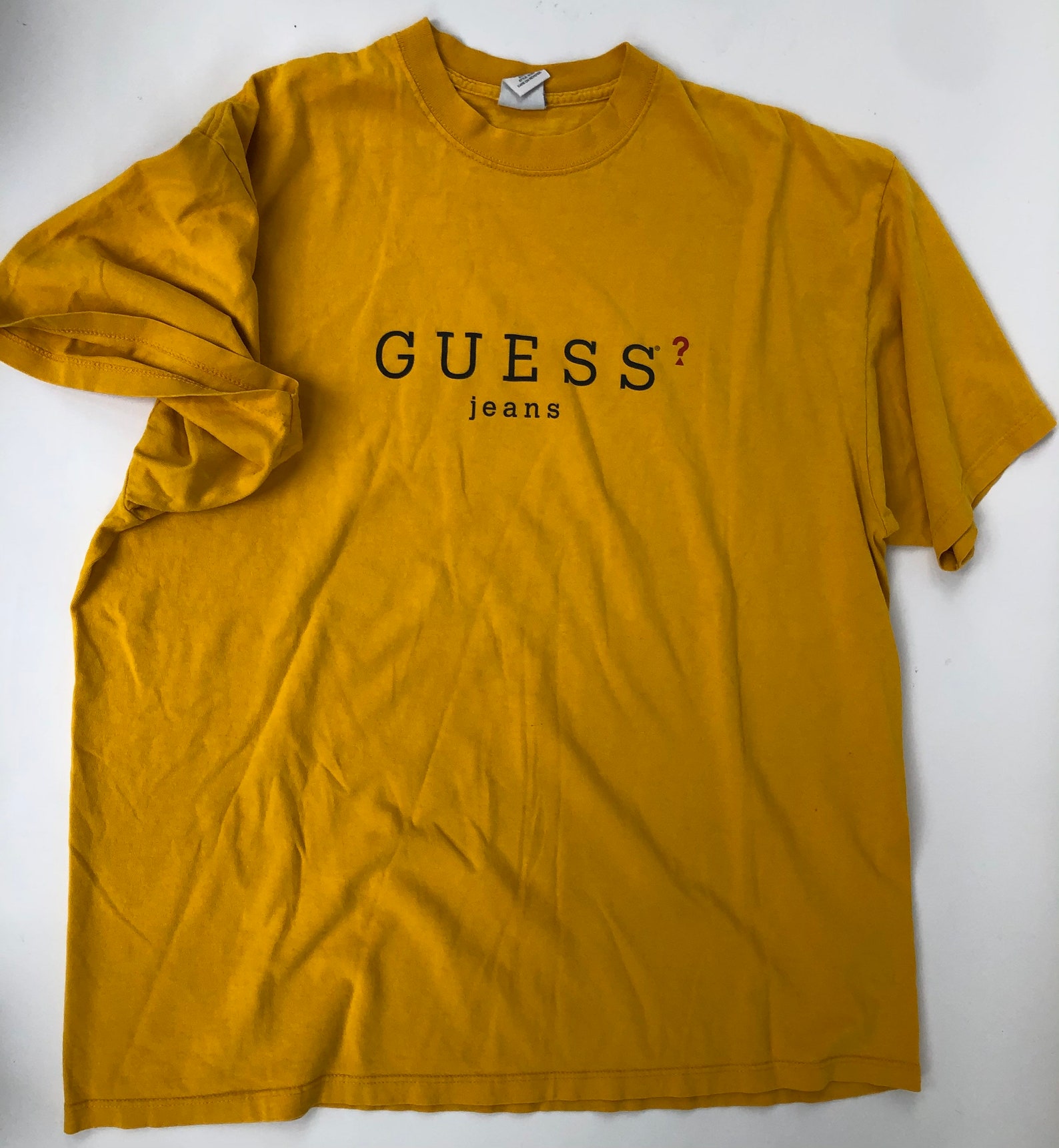 Vintage Guess jeans tee shirt XL Etsy