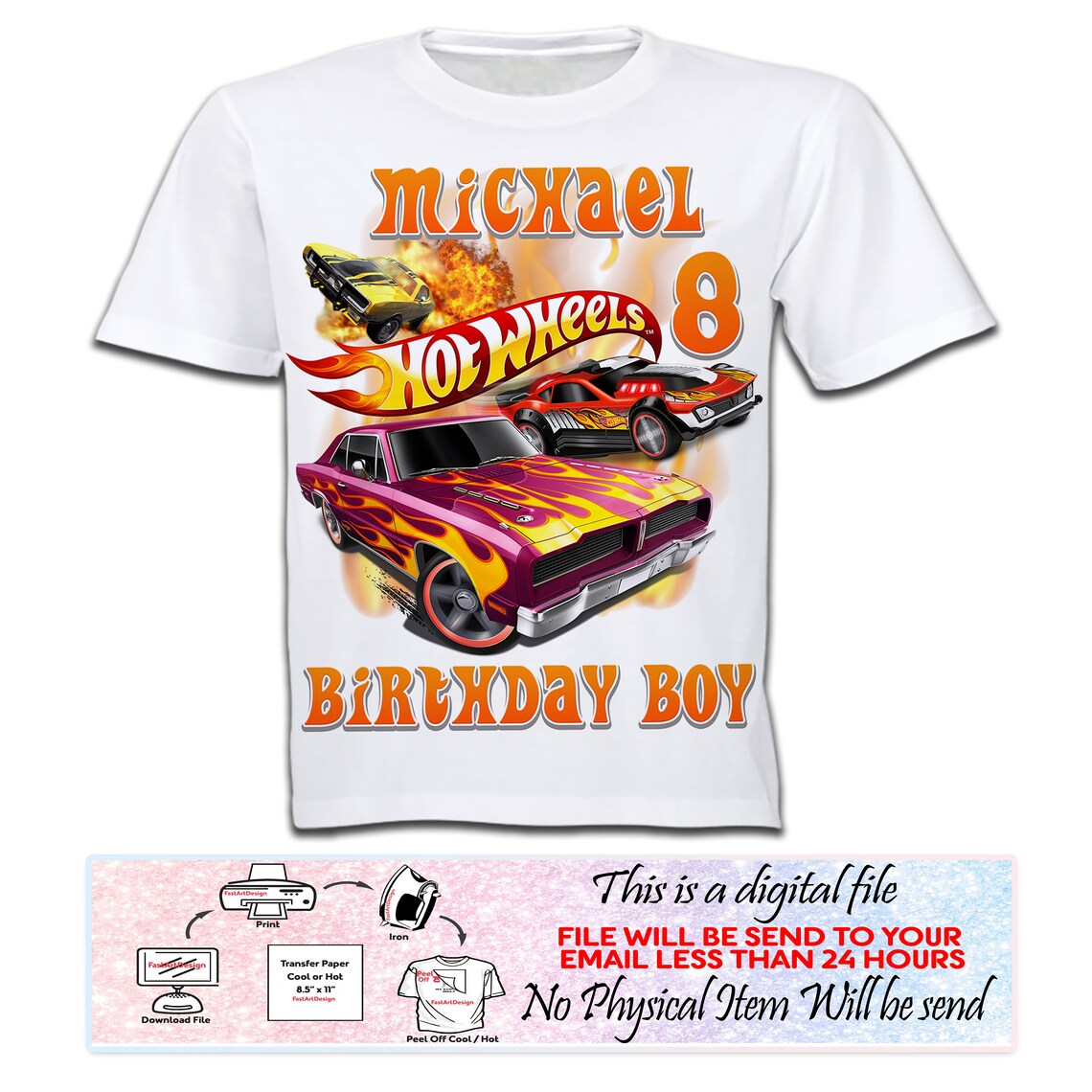 hot wheels family shirt
