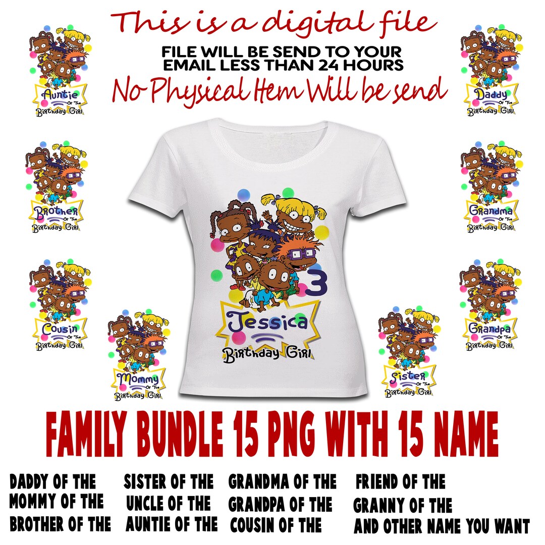 Rugrats Birthday Iron on Transfer Rugrats Iron on Transfer Etsy