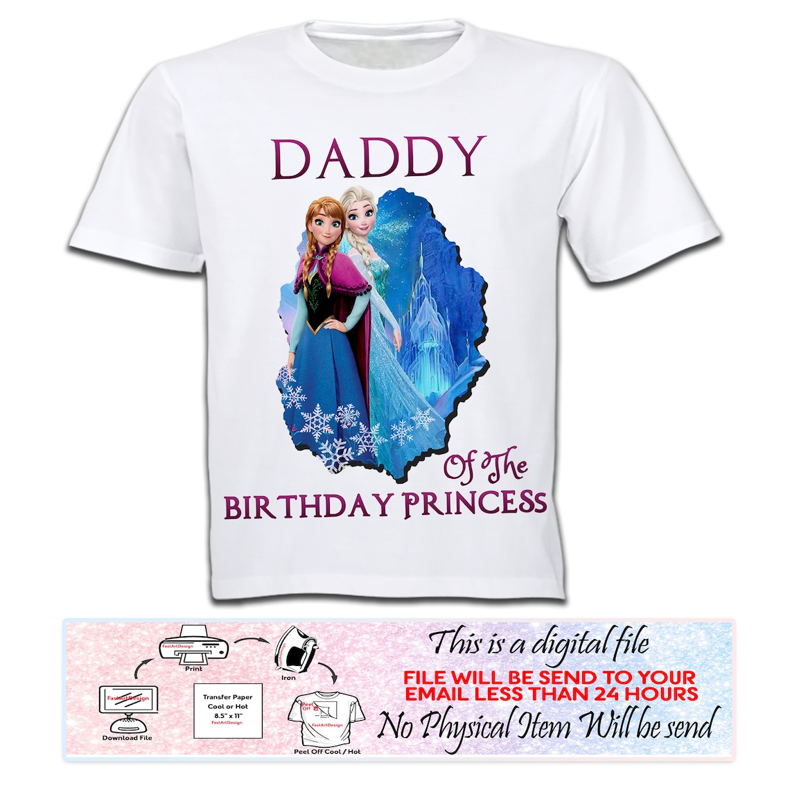 Frozen Birthday Shirt Frozen Birthday Shirt Family Set Etsy