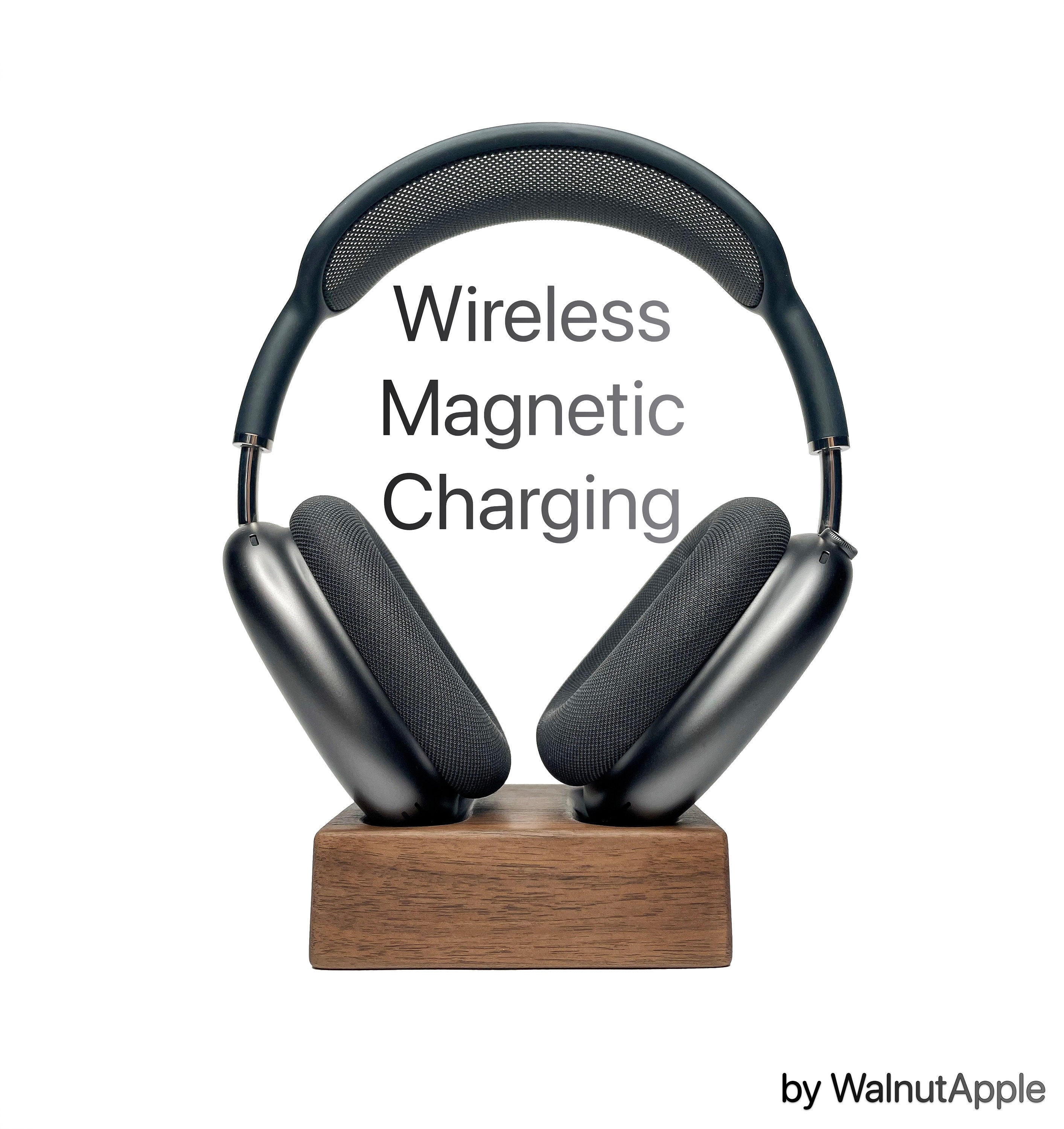 MagDock Desk AirPods Max Minimal Under Desk Wireless Charging Dock