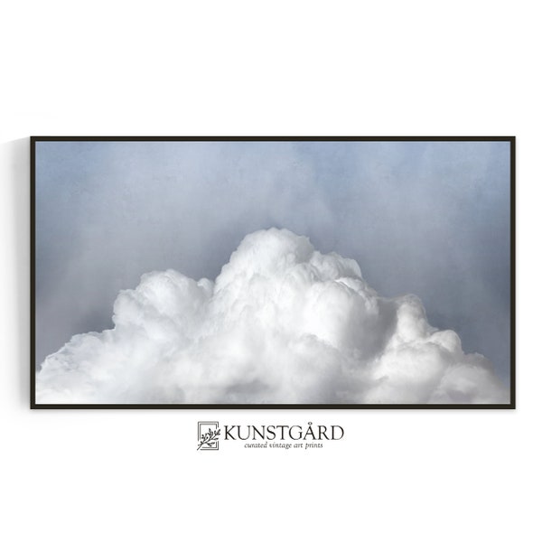 Lavender Blue Cloud FRAME TV Art, Neutral Abstract Cloud, Minimalist Cloud, Light Blue Cloud Samsung Tv Art, DIGITAL Download | TV027