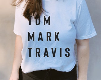 Blink 182 band members tee