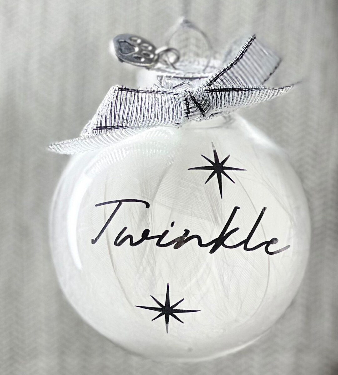 Pet Memorial Christmas Bauble Pet Loss Pet Remembrance Christmas