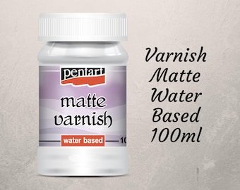 Varnish | Matte | Pentart | Water Based | 100ml