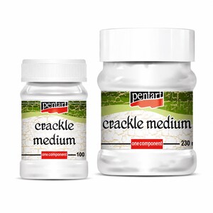 Crackle Medium One Component | Pentart | Mixed Media | 100ml 230ml