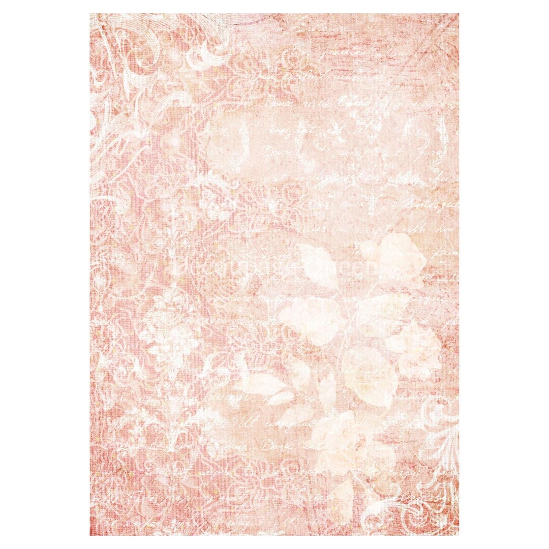 Pink Rice Paper Pink Textures | Rice Paper Decoupage | Designed in the USA | Printed in ...