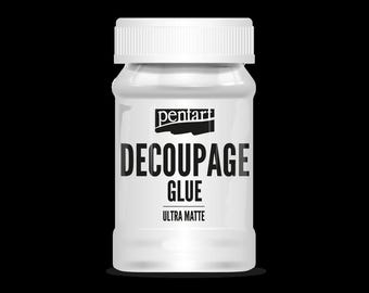 Decoupage Glue and Finishing Varnish Ultra Matte Pentart Mixed Media 100ml