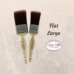 Flat Large | Dixie Belle Paint Company | Paint Brush