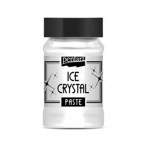 Ice Crystal Paste | Pentart | Create Shimmery Ice Effect | Mixed Media | 100ml