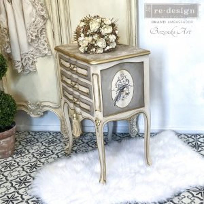 Rub on Transfers Rare Birds Redesign With Prima 3 Sheets Etsy