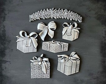 Gift Boxes | Décor Mould | LaBlanche | Christmas Mould | 8" x 5"