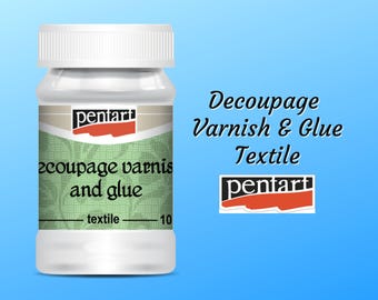 Textile | Decoupage Varnish & Glue | Pentart | Mixed Media | 100ml