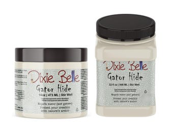 Gator Hide 2 Sizes | Water-repellent Sealer | toughest Top Coat | Dixie Belle Paint Company | 16oz or 32oz