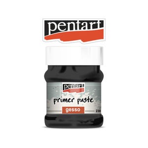Heavy Gesso | Primer Paste | Pentart | Black | 230ml