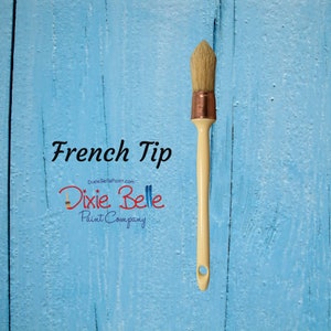 French Tip | Dixie Belle  Paint Company | Natural Bristle Brush