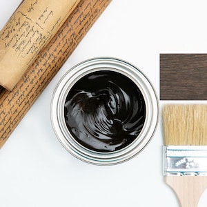 Walnut Gel Stain | Dixie Belle Paint | No Pain Gel Stain | Oil Based Wood Stain