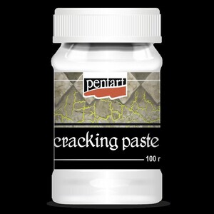 Cracking Paste | White | Pentart | 2nd Component to Universal Cracking Primer | 100ml