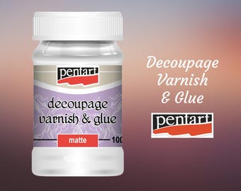Decoupage Varnish and Glue | Matte | Pentart | 100ml