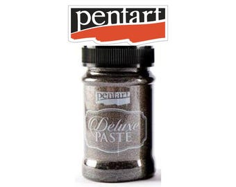 Anthracite | Pentart Deluxe Paste | Texture Paint | Mixed Media | 100ml
