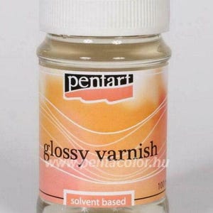 Antique Looking Varnish | Glossy | Solvent Based | Pentart | 100ml