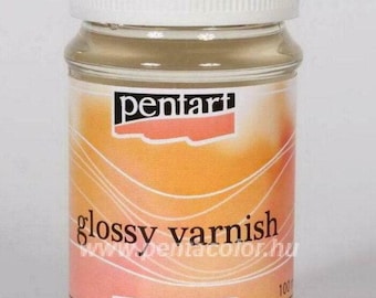 Antique Looking Varnish | Glossy | Solvent Based | Pentart | 100ml