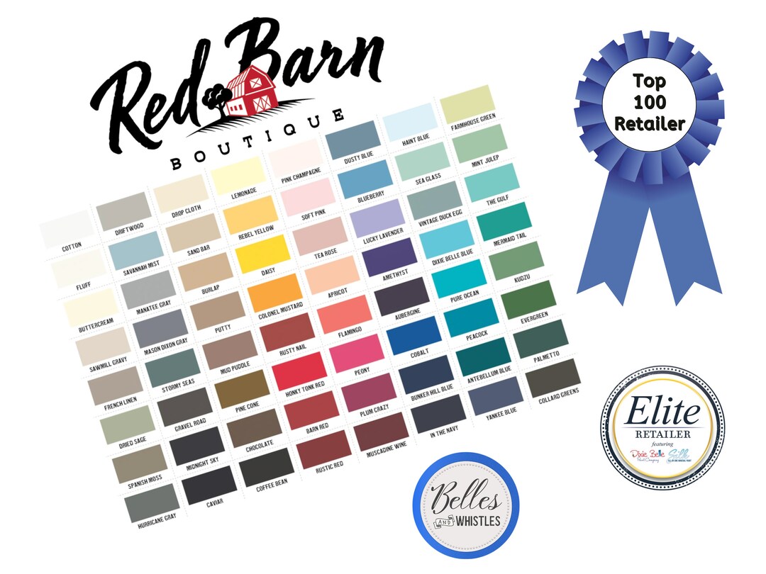 Dixie Belle Chalk Mineral Paint No VOC Chalk Paint for Furniture and